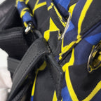 Prada Logo Pret Backpack Nylon Black Multicolor — view 7
