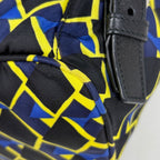 Prada Logo Pret Backpack Nylon Black Multicolor — view 4