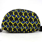 Prada Logo Pret Backpack Nylon Black Multicolor — view 3