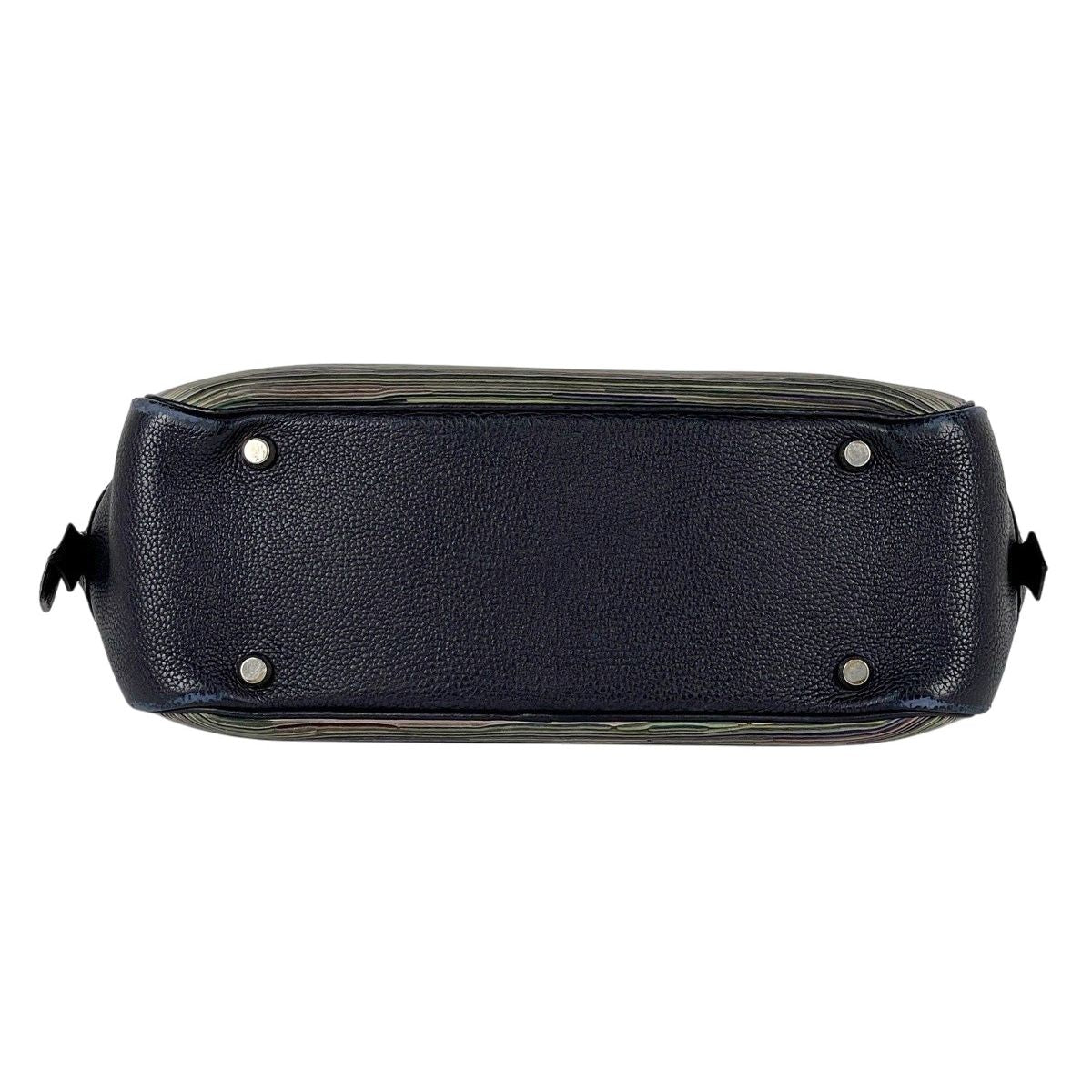 Hermes Plume 28 Handbag Vibrato Navy — view 5