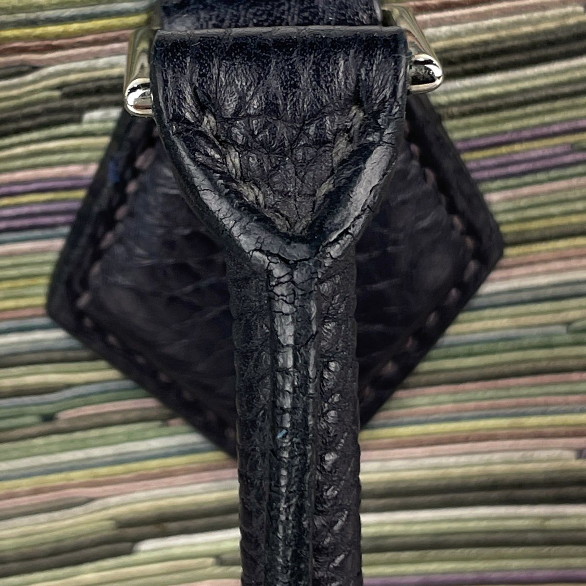 Hermes Plume 28 Handbag Vibrato Navy — view 9