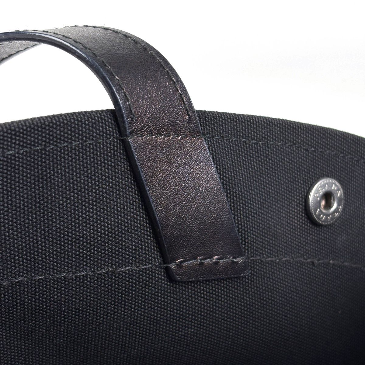 Prada Logo Tote Denim Navy — view 6