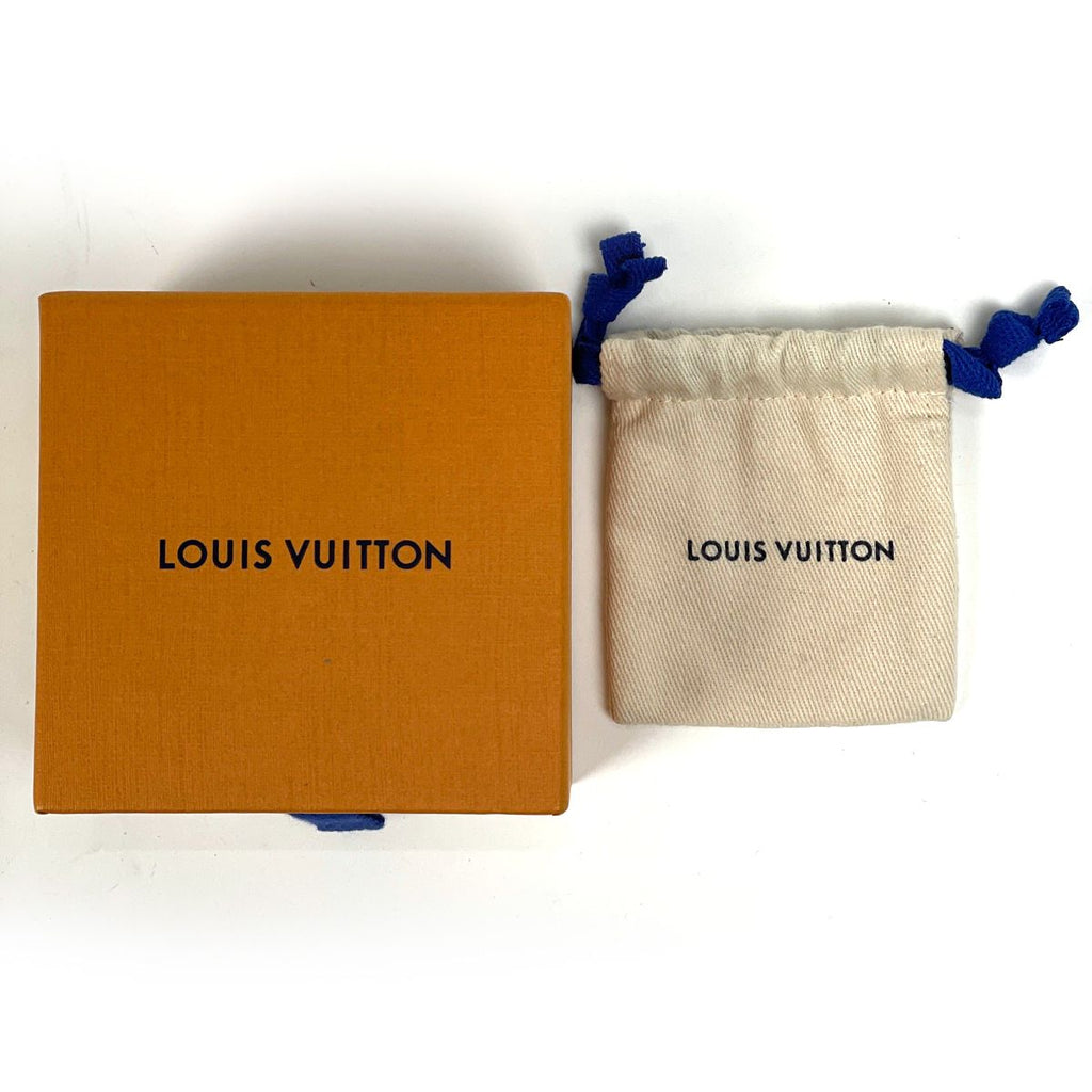 Louis Vuitton Pendant Monogram Low Necklace Metal Silver — view 5