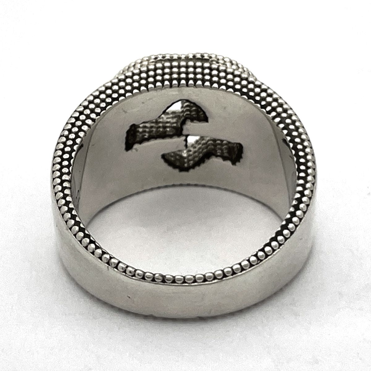 Gucci Interlocking Ring Silver — view 4