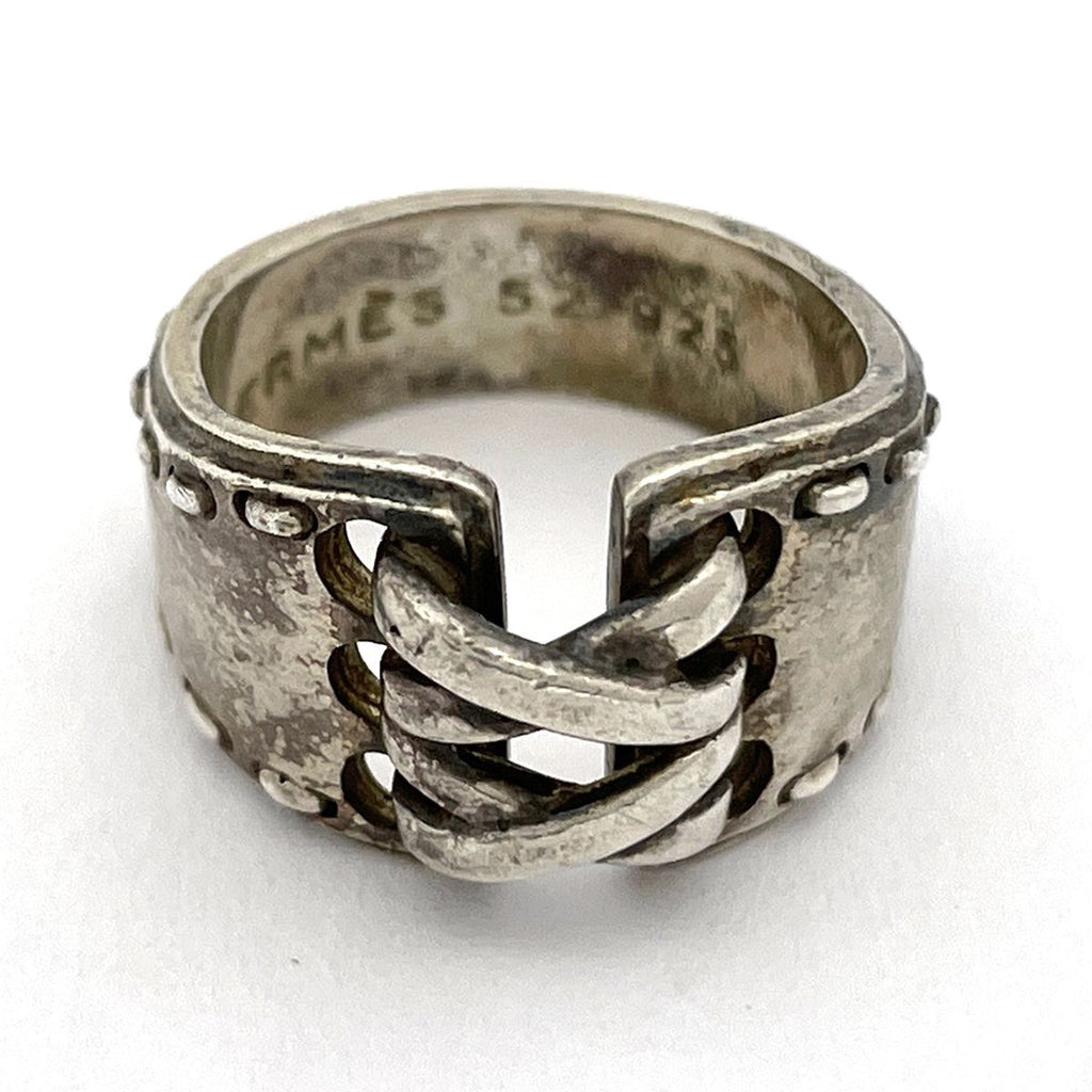 Hermes Mexico Ring Silver — view 2
