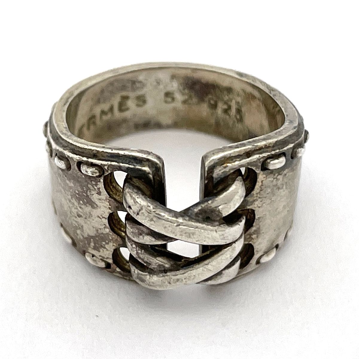 Hermes Mexico Ring Silver — view 2
