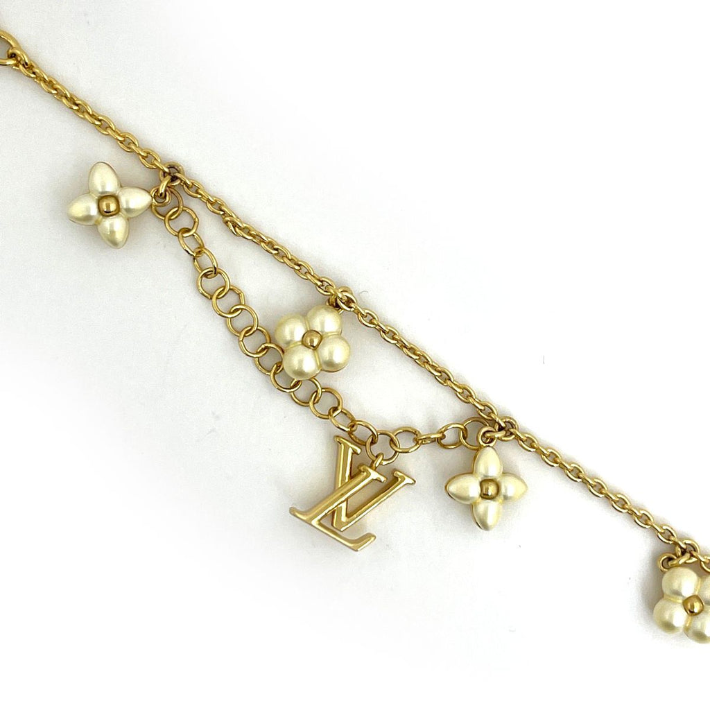 Louis Vuitton Bracelet LV Floragram Gold Plated — view 2