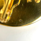 Chanel CC Logo Brooch Gold Plated — view 3