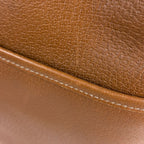 Gucci Logo Handbag Leather Brown — view 4