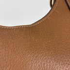 Gucci Logo Handbag Leather Brown — view 5