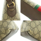 Gucci GG Ophidia Small Shoulder Bag Brown — view 7