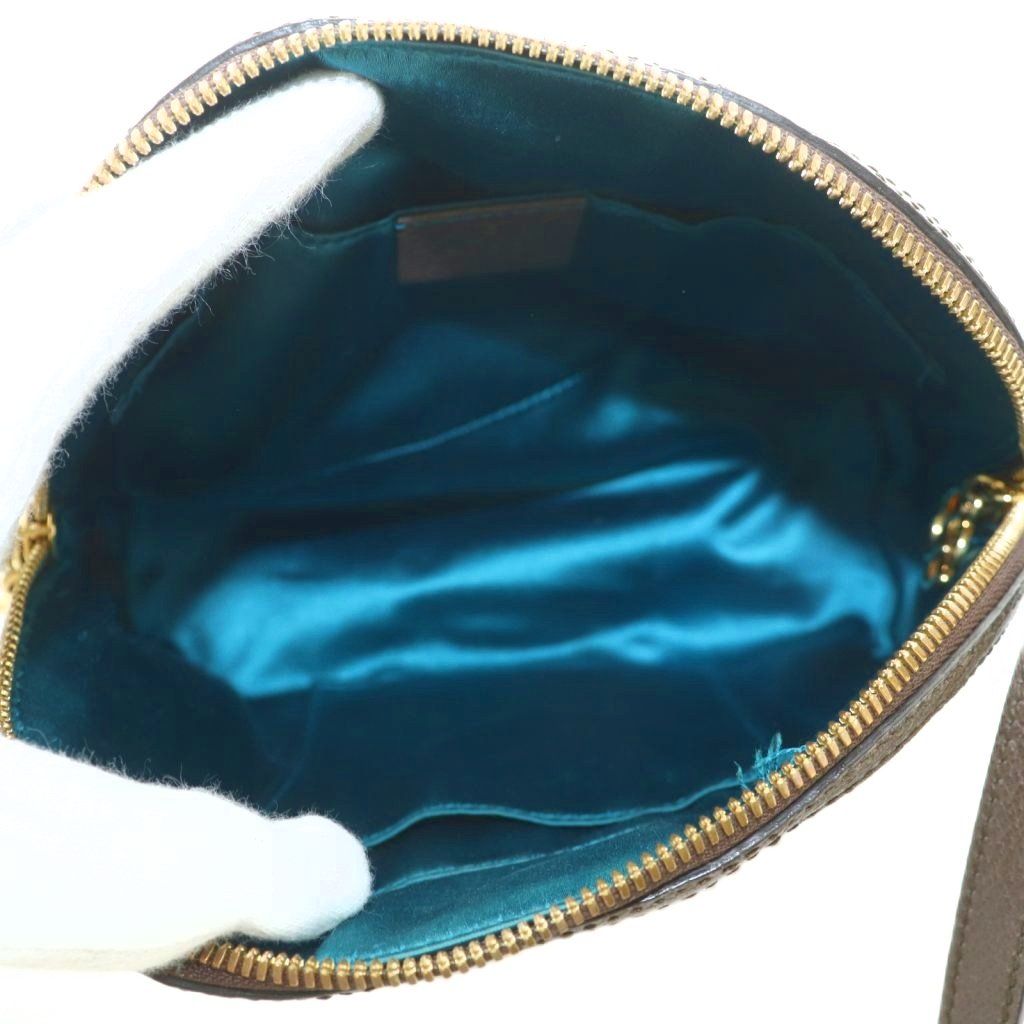 Gucci GG Ophidia Small Shoulder Bag Brown — view 5