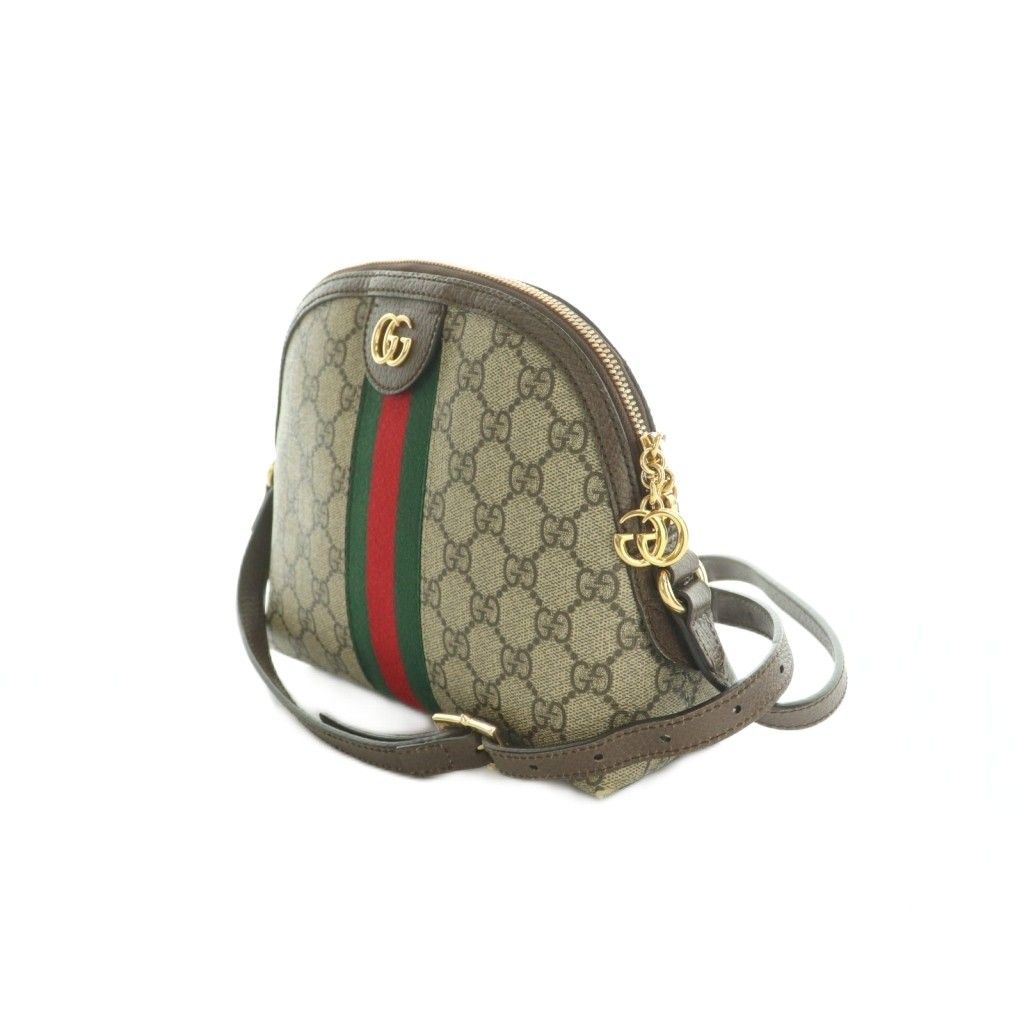 Gucci GG Ophidia Small Shoulder Bag Brown — view 3