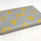 Louis Vuitton Card Case Organizer de Poche Leather Gray — view 5
