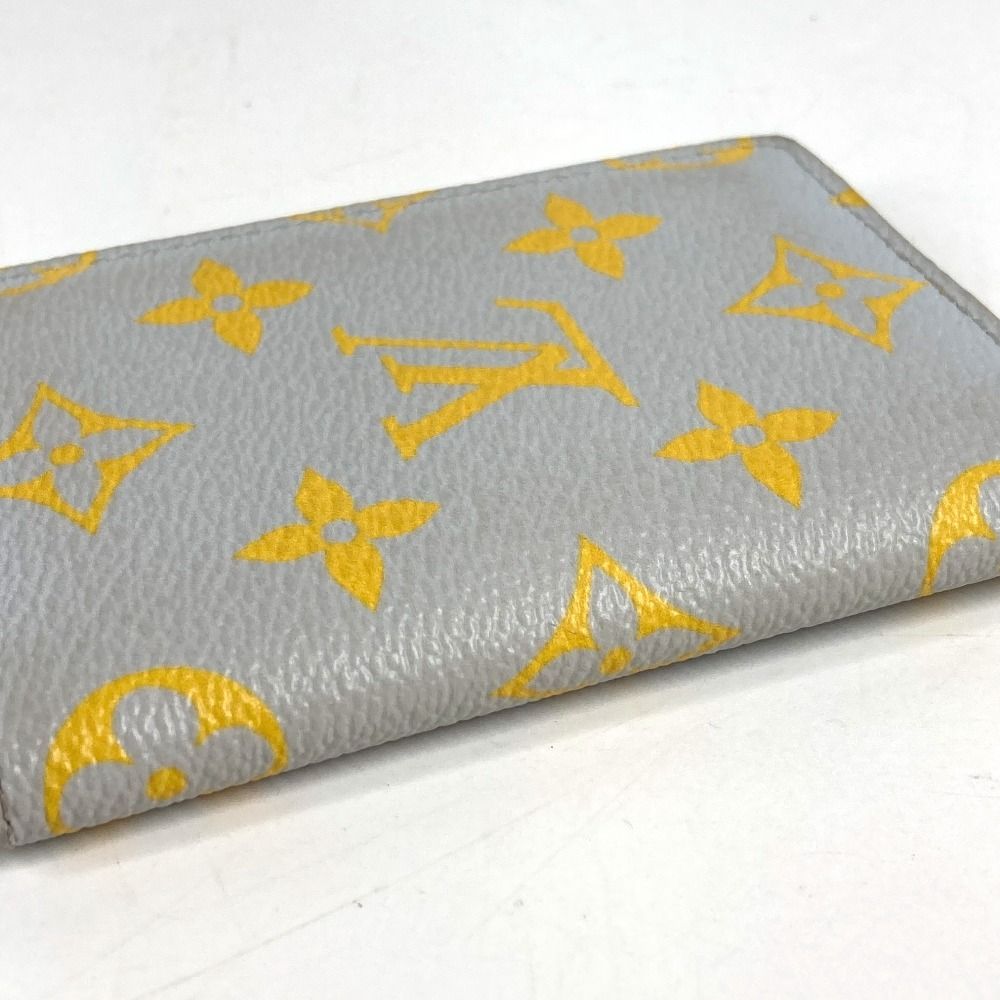 Louis Vuitton Card Case Organizer de Poche Leather Gray — view 5