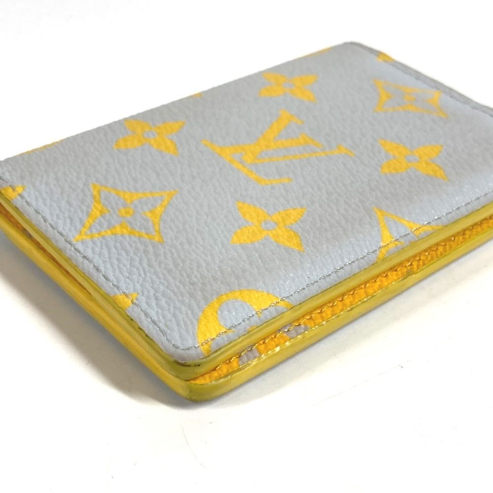 Louis Vuitton Card Case Organizer de Poche Leather Gray — view 3
