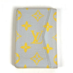 Louis Vuitton Card Case Organizer de Poche Leather Gray — view 2