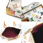 Louis Vuitton Boston Bag Keepall 45 Monogram Multicolor Canvas Blanc White — view 8