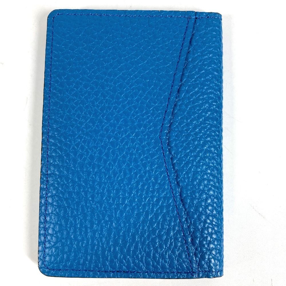 Louis Vuitton Card Case Organizer de Poche Taurillon Leather Blue — view 2