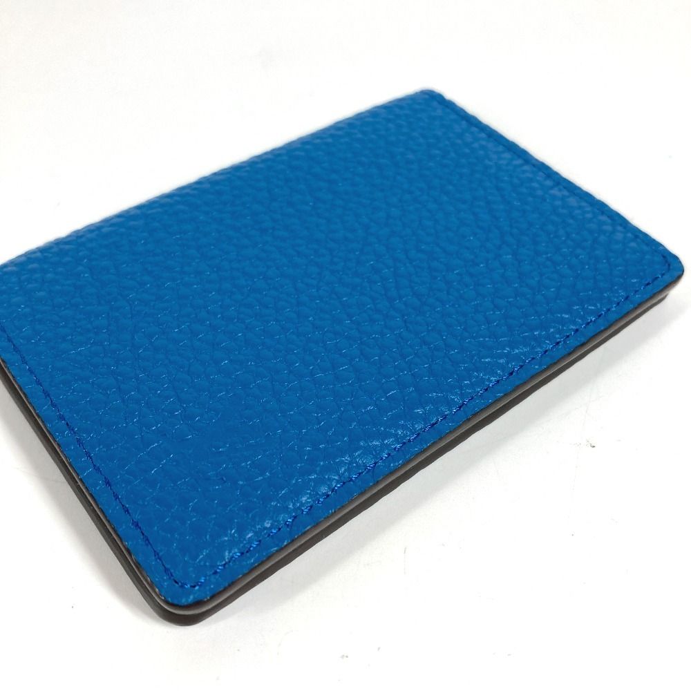 Louis Vuitton Card Case Organizer de Poche Taurillon Leather Blue — view 4