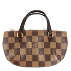 Louis Vuitton Pouch Manosque GM Only Damier Canvas Ebene Brown — view 2