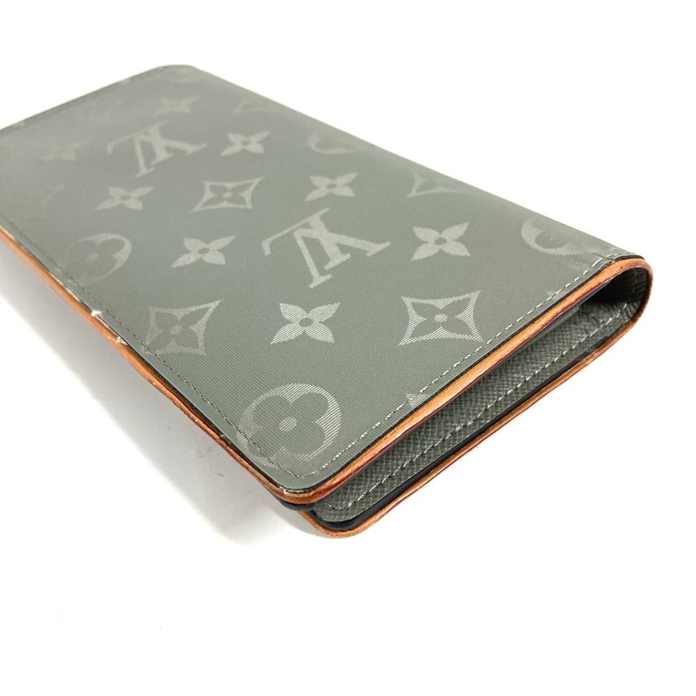 Louis Vuitton Wallet Portefeuille Brother Canvas Leather Gray — view 7