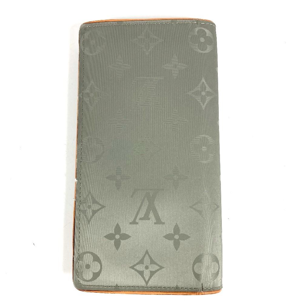 Louis Vuitton Wallet Portefeuille Brother Canvas Leather Gray — view 2