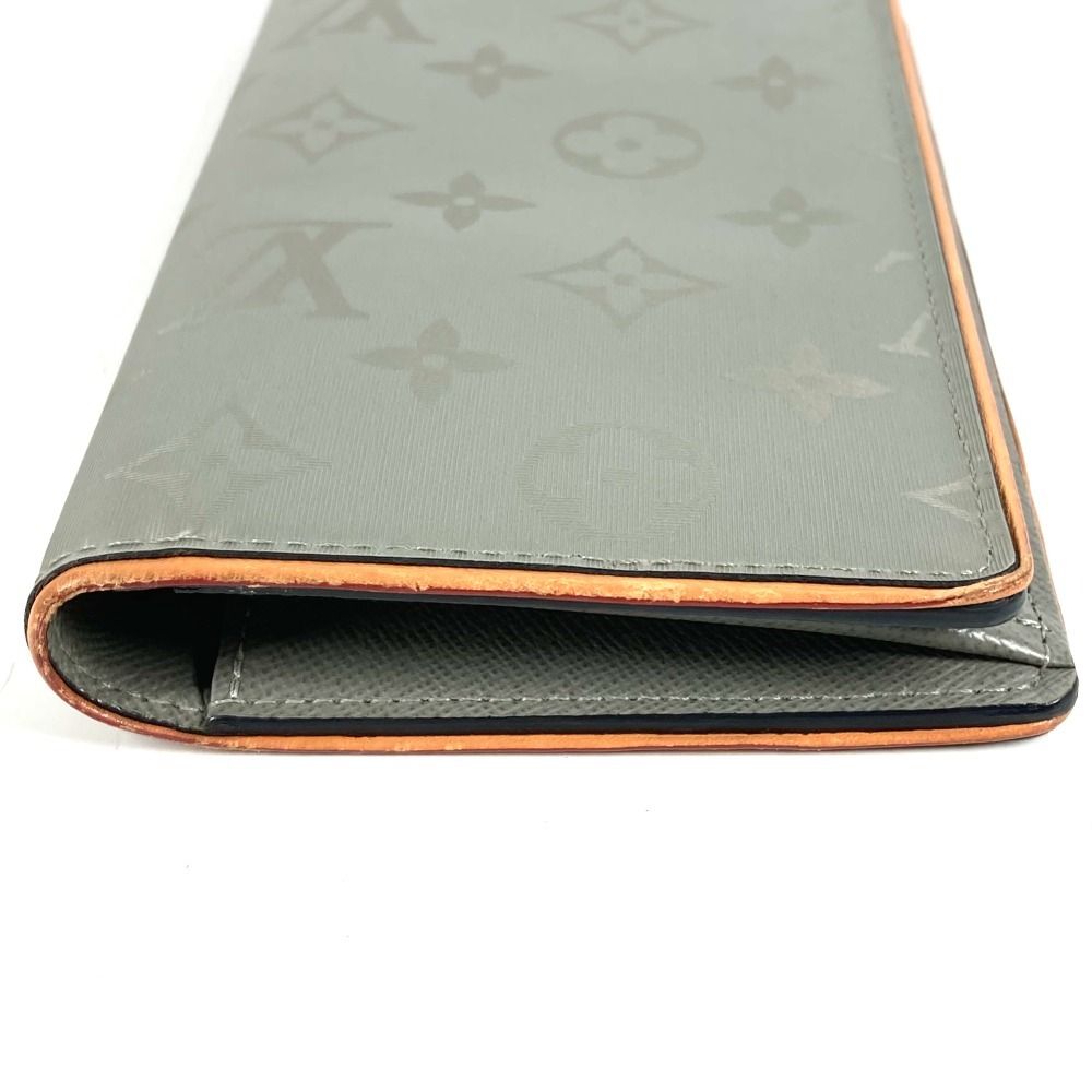 Louis Vuitton Wallet Portefeuille Brother Canvas Leather Gray — view 3