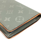 Louis Vuitton Wallet Portefeuille Brother Canvas Leather Gray — view 5