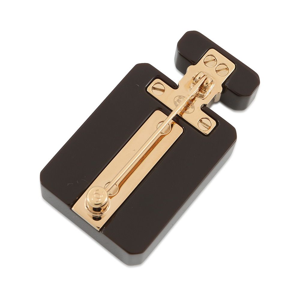 Chanel Brooch CC Logo Perfume Motif — view 3