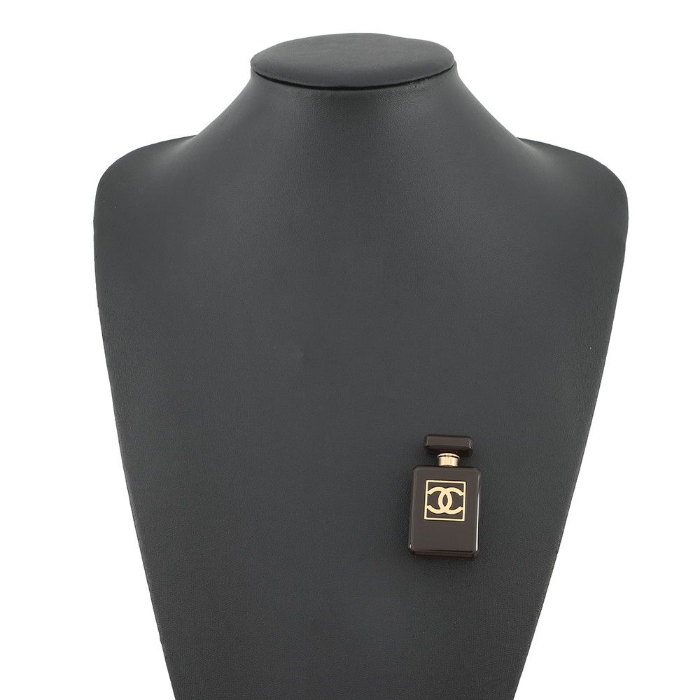 Chanel Brooch CC Logo Perfume Motif — view 4