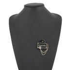 Chanel Brooch CC Logo Chain Rhinestone Faux Pearl — view 4
