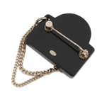 Chanel Brooch CC Logo Chain Rhinestone Faux Pearl — view 3