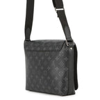 Louis Vuitton Shoulder Bag Monogram Eclipse District PM Black — view 2