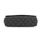 Louis Vuitton Shoulder Bag Monogram Eclipse District PM Black — view 3