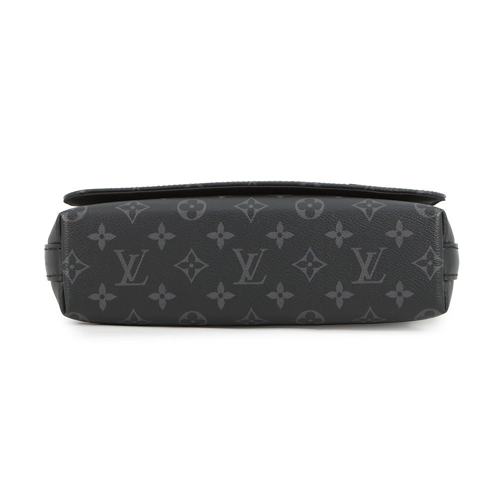 Louis Vuitton Shoulder Bag Monogram Eclipse District PM Black — view 3