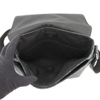 Louis Vuitton Shoulder Bag Monogram Eclipse District PM Black — view 6