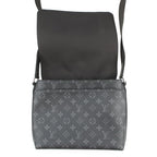 Louis Vuitton Shoulder Bag Monogram Eclipse District PM Black — view 5