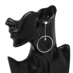 Hermes Earrings Exlibris Hoop Silver 18k Pink Gold — view 4