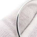 Hermes Earrings Exlibris Hoop Silver 18k Pink Gold — view 7