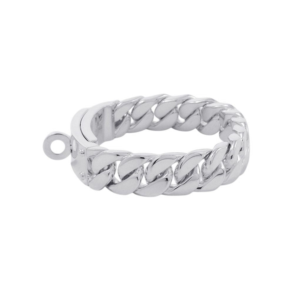 Hermes Bracelet Kelly Gourmet GM Silver — view 2