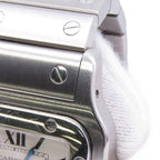 Cartier Santos Galbe LM Watch Silver Dial — view 5