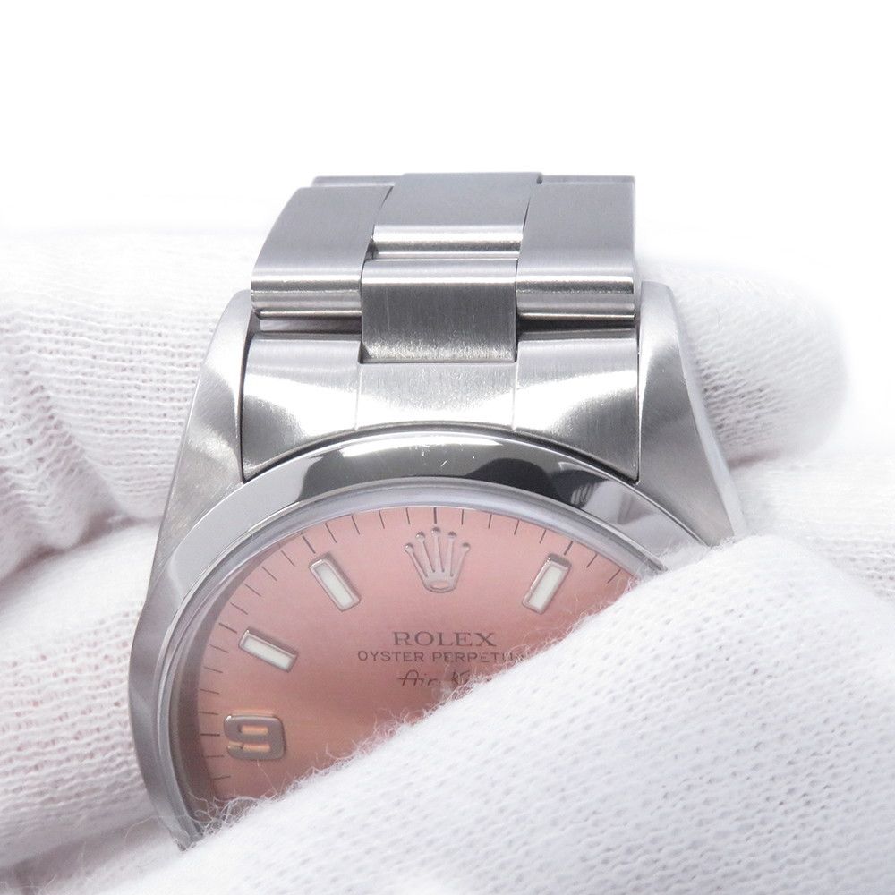 Rolex Air King D Number Watch Pink Dial — view 4