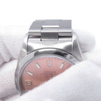 Rolex Air King D Number Watch Pink Dial — view 4