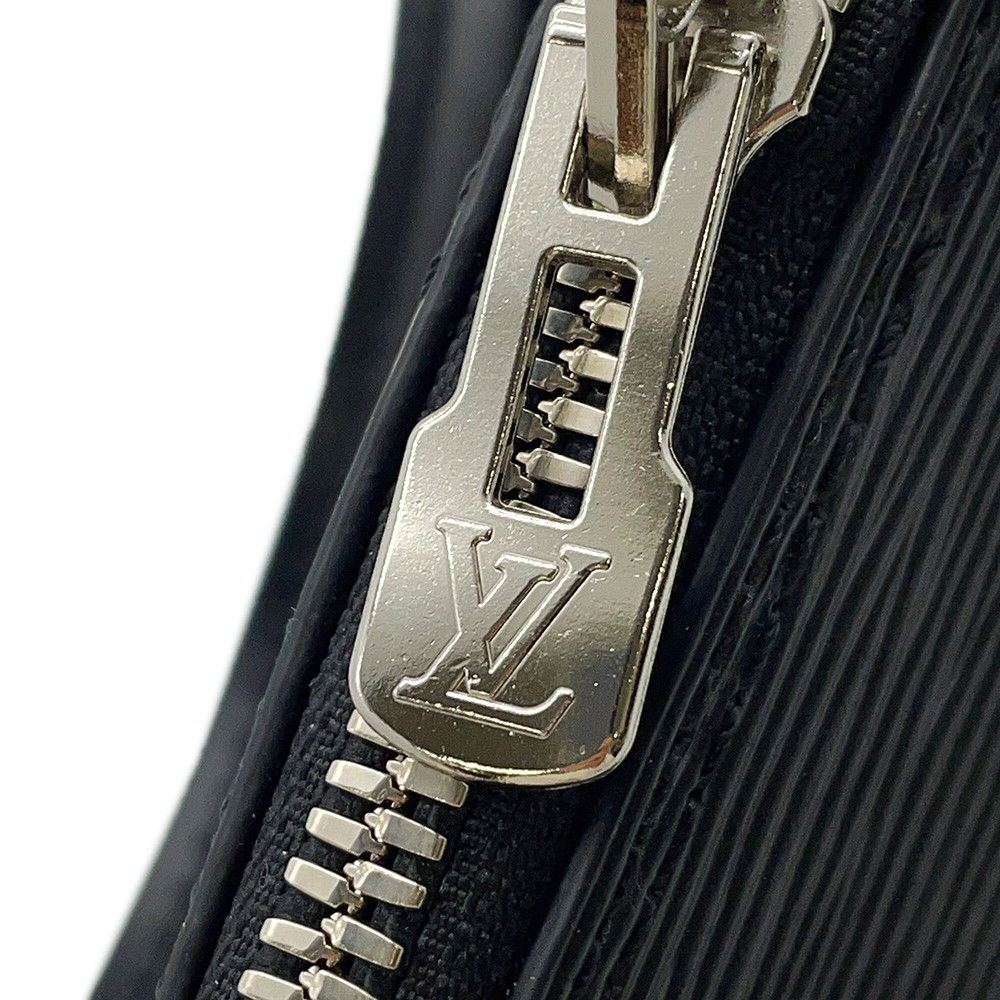 Louis Vuitton Epi Alma BB 2-Way Shoulder Bag Black — view 8