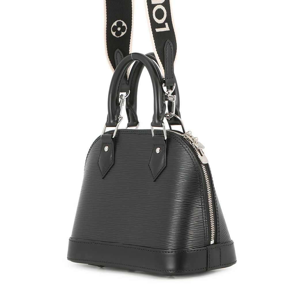 Louis Vuitton Epi Alma BB 2-Way Shoulder Bag Black — view 2