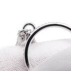 Hermes Ring Kelly Clochette PM Diamond Total 18k White Goldwhite Gold 49