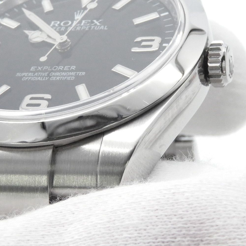 Rolex Number Watch Black Dial — view 4