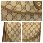 Gucci Sherry Line Beige Brown GG Supreme Canvas Clutch — view 7