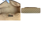 Gucci Sherry Line Beige Brown GG Supreme Canvas Clutch — view 9